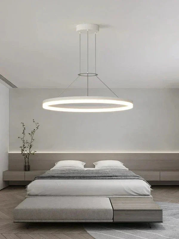 AuraGlow Modern Slim Pendant Lamp for Refined Interiors